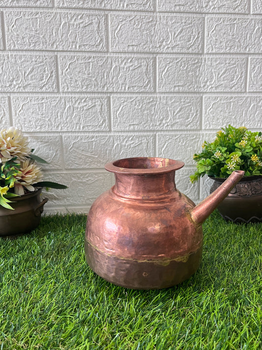 Copper Kamandalam - Antique Kalash - Bombay Antiques