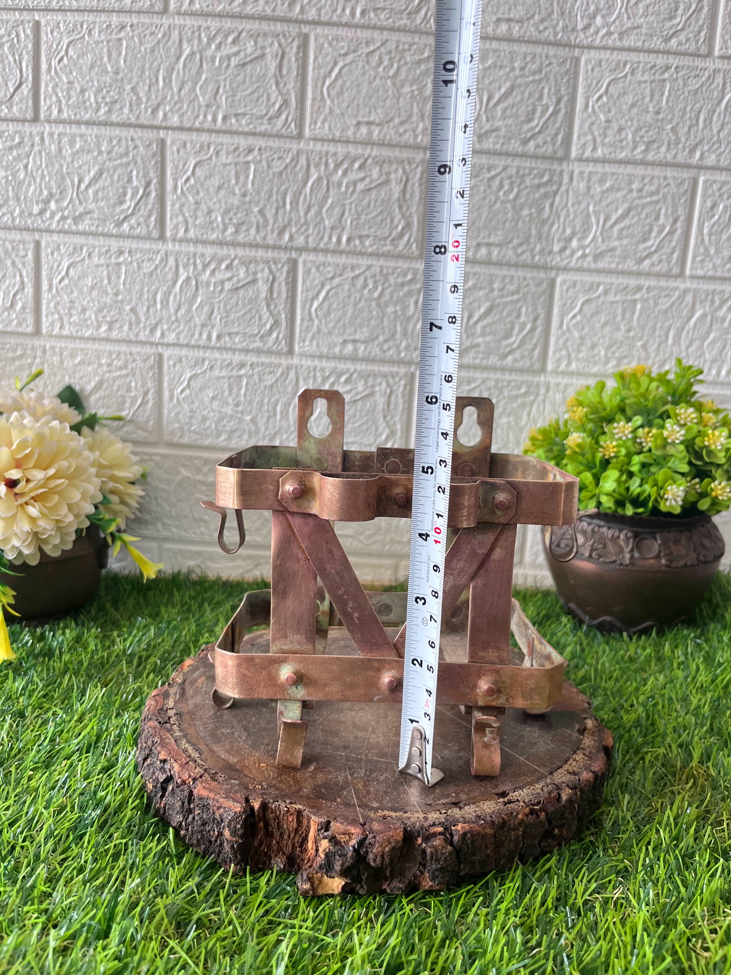 Brass Cups Holder by Bombay Antiques - Antique Item - Bombay Antiques