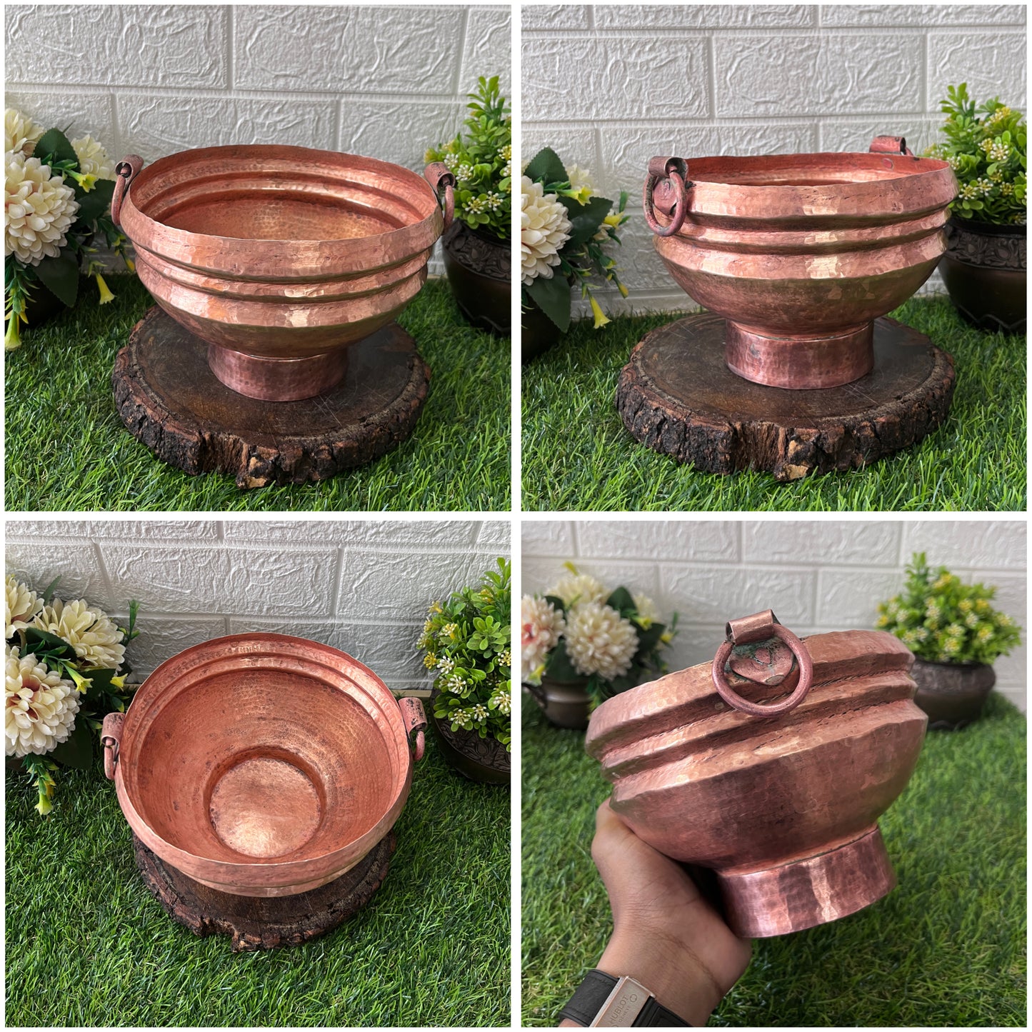 Copper Ghanghal - Antique Bowl - Bombay Antiques
