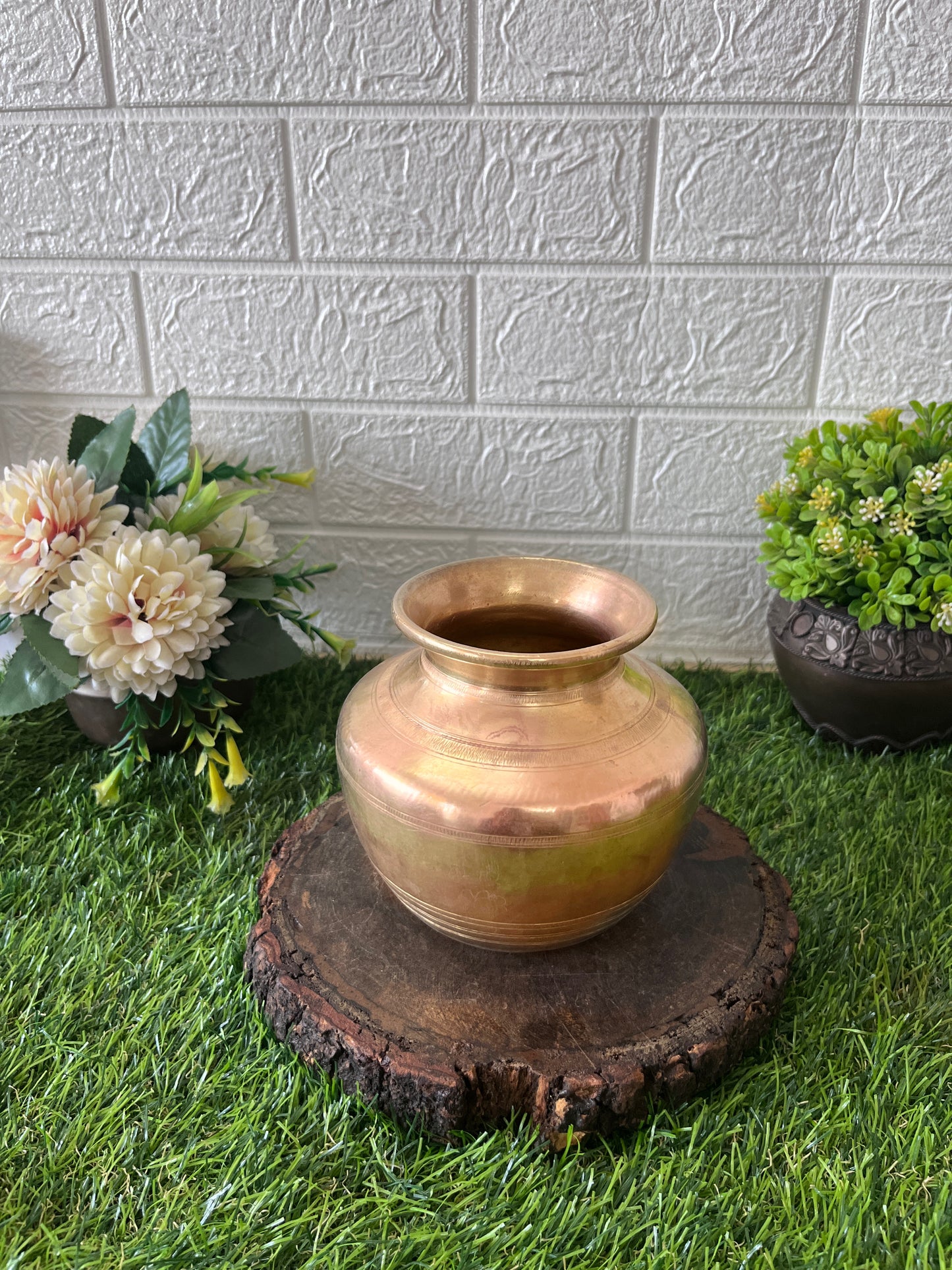Brass Kalash - Antique Lota - Bombay Antiques