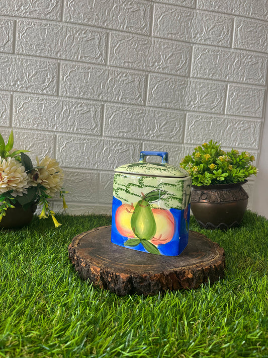 Vintage Ceramic Storage Box - Bombay Antiques