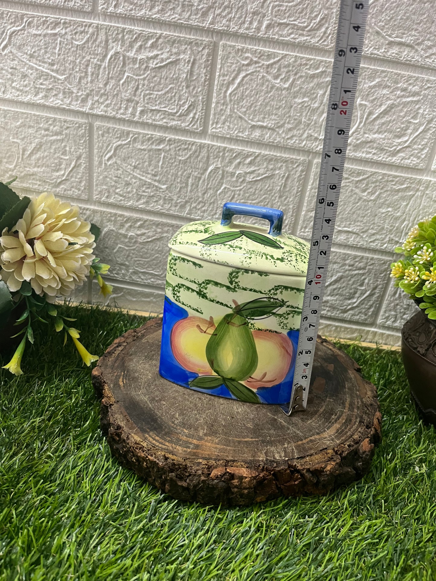 Vintage Ceramic Storage Box - Bombay Antiques