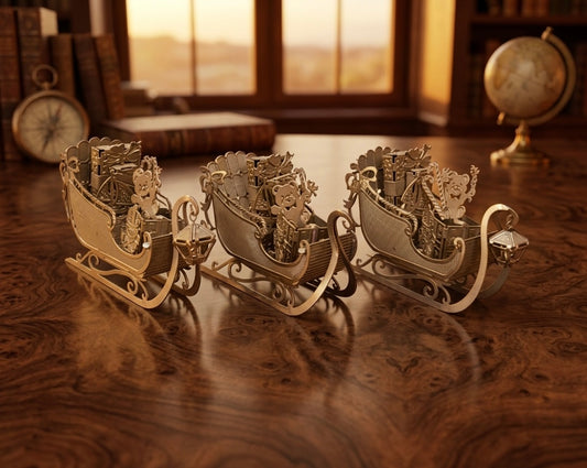 Antique German Silver Decor Items - Danburry Mint 1992 Set of 3