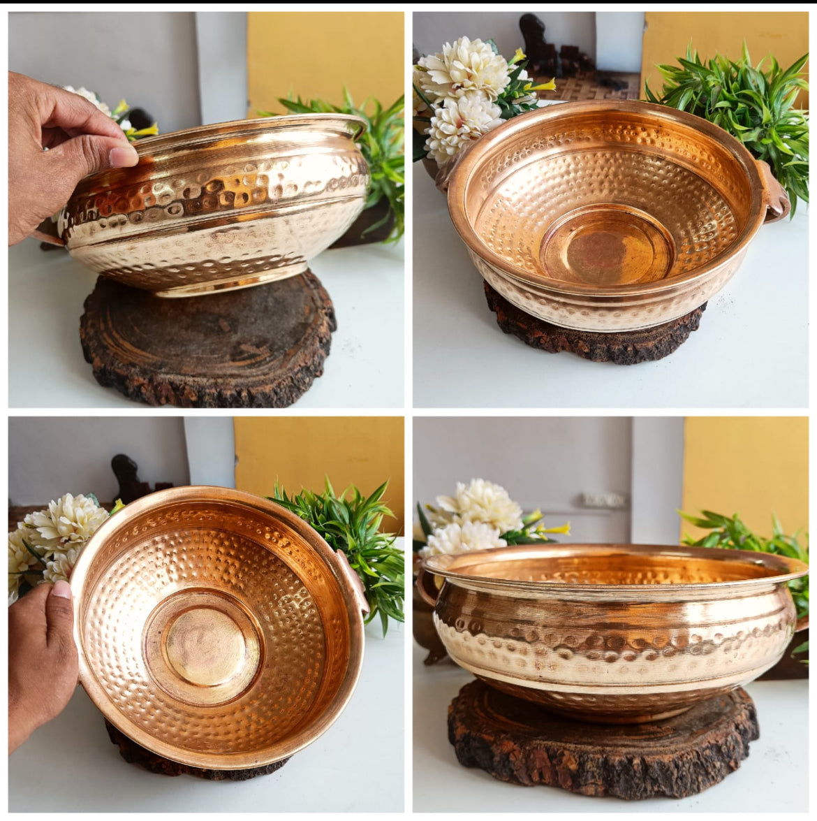 VinTage Brass Urli - Bombay Antiques