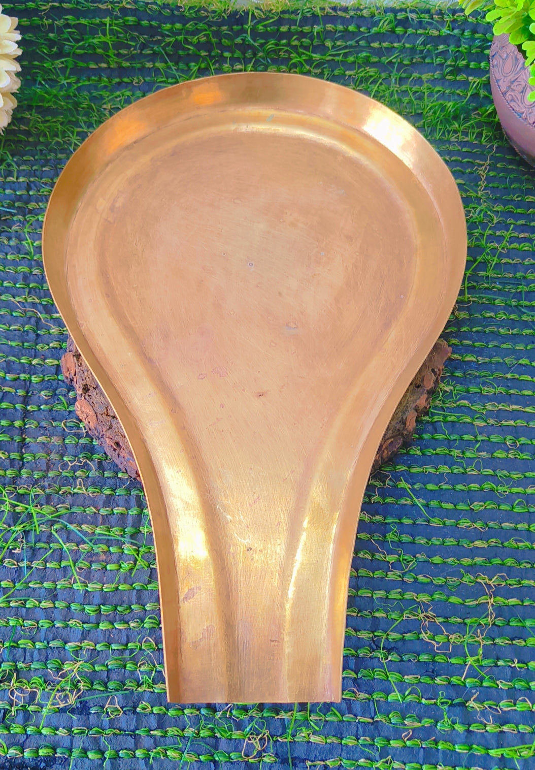 Antique Brass Ritual Plate