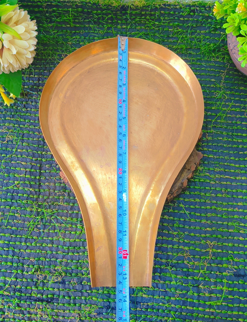 Antique Brass Ritual Plate