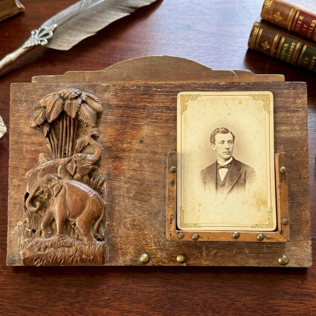 Antique Teakwood Frame | Handcrafted Wooden Decorative Frame | Made in 1980