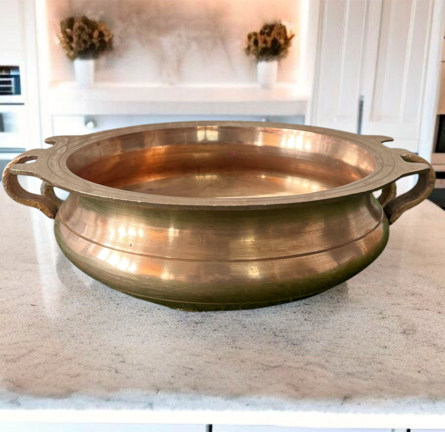 Antique Brass Urli | Pital Traditional Bowl Decor