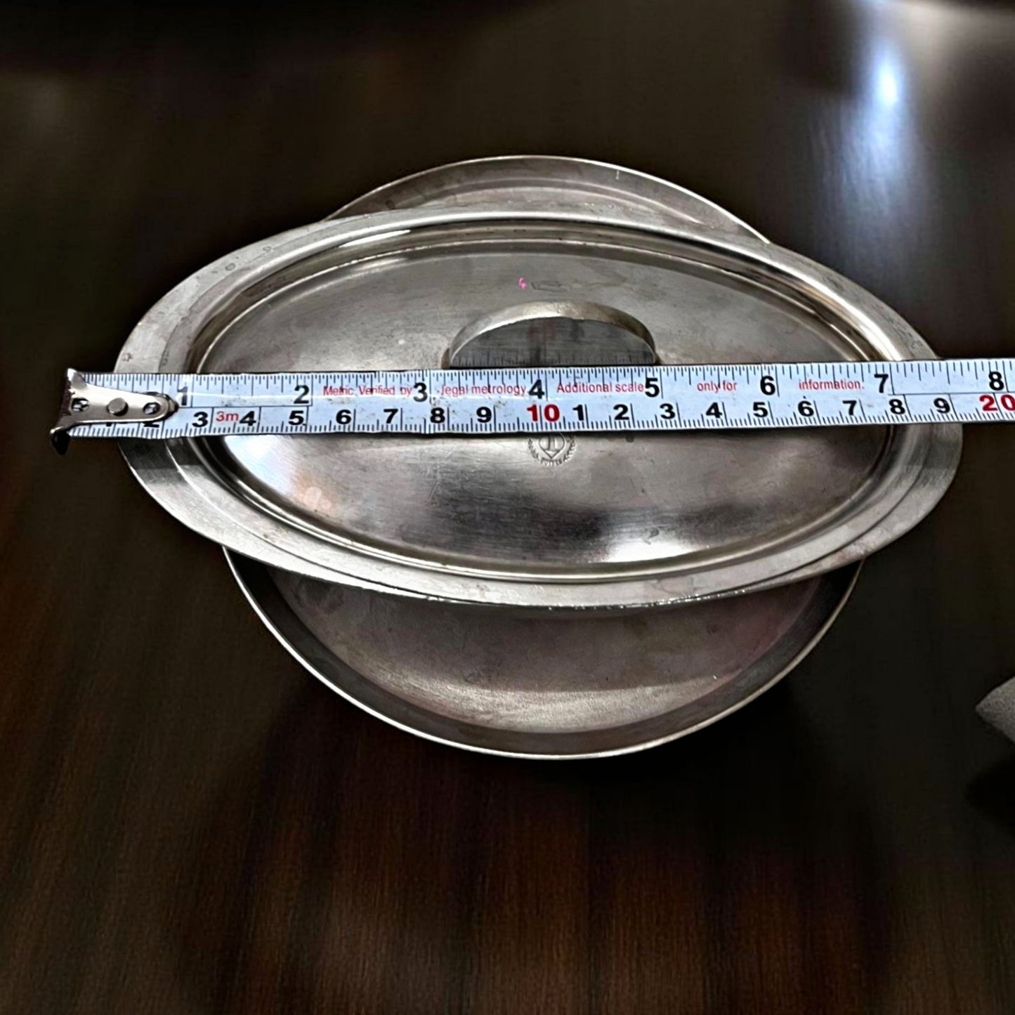Antique Brass Silver-Coated Butter Dish with Plate | Heritage Serveware for Elegant Dining