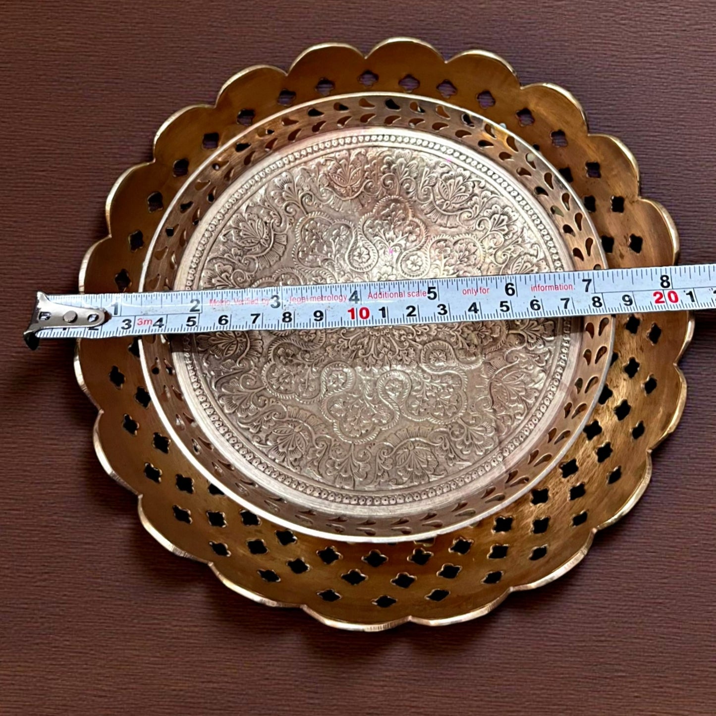 Antique Brass Serving Bowl in Pair | Traditional Tableware & Home Décor