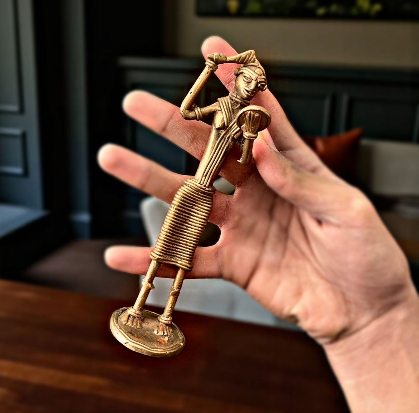 Antique Brass Dhokra Art Figurines | Traditional Tribal Art