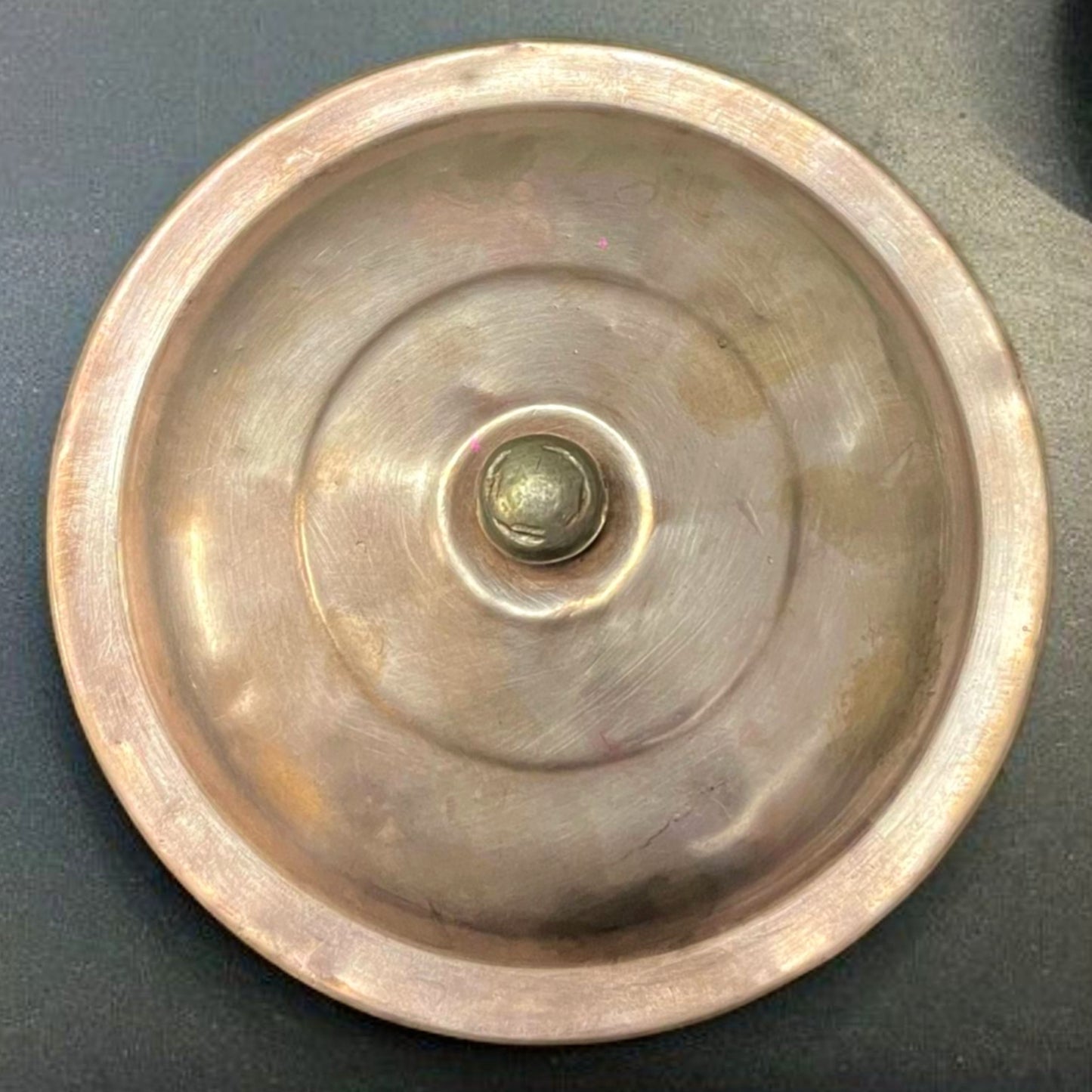 Antique Brass Roti Dabba | Traditional Storage Container