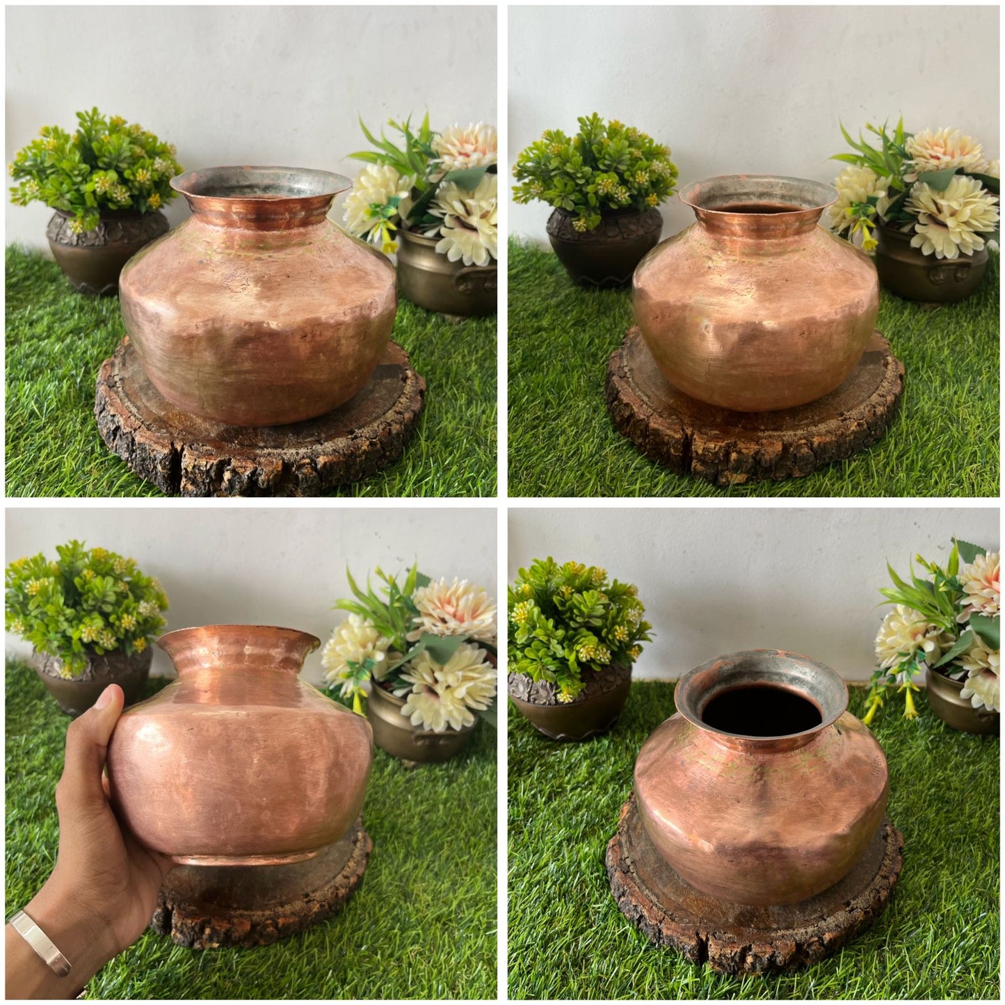 Antique Copper Kalash or Cooking Pot - Bombay Antiques