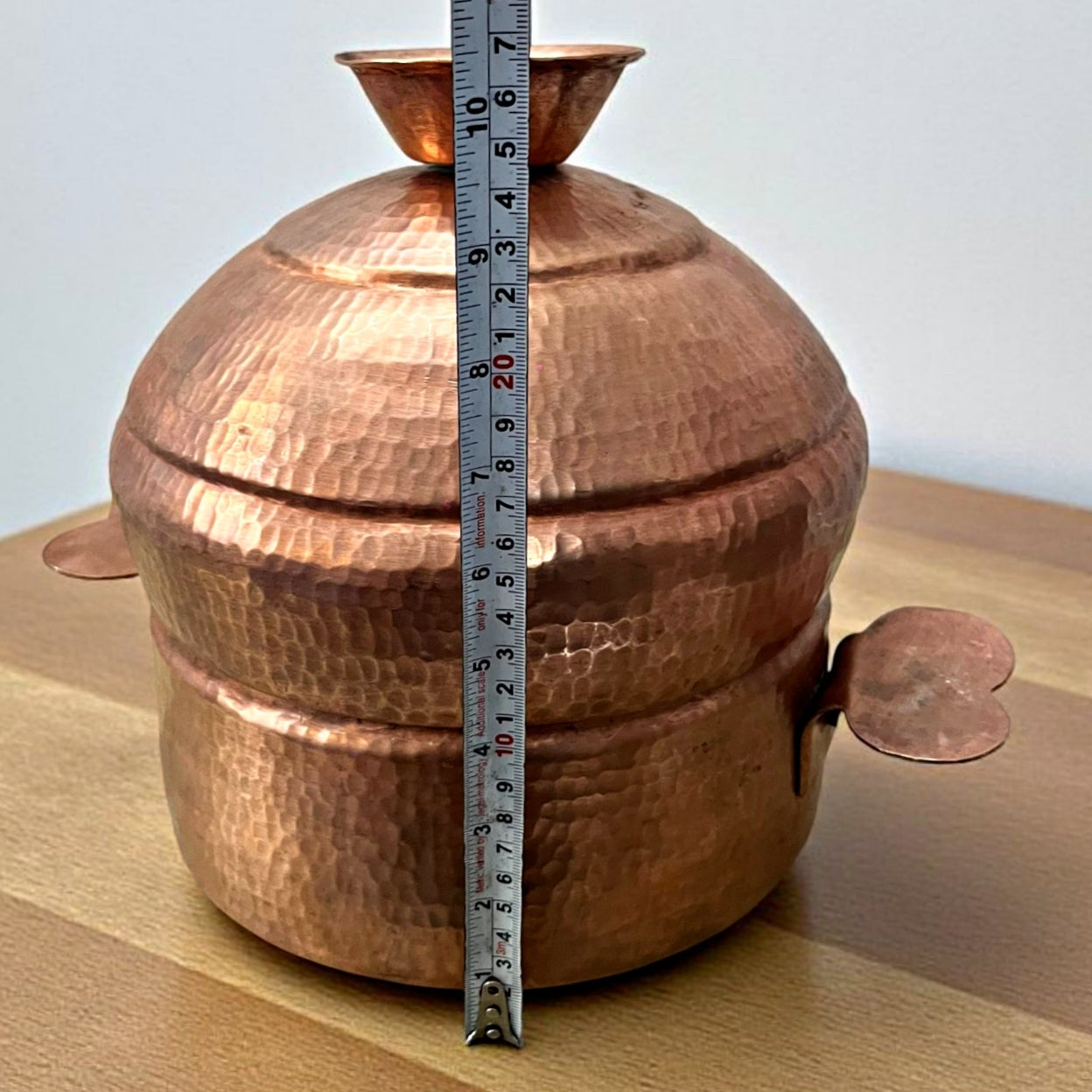 Antique Copper Modak Patra | Traditional Kitchenware & Decor