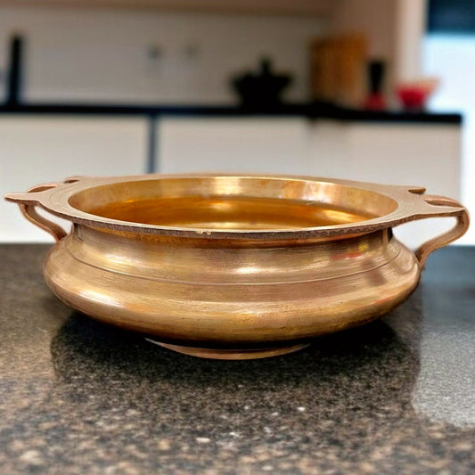 Antique Brass Urli | Statement Styling Bowl | Heritage Drop