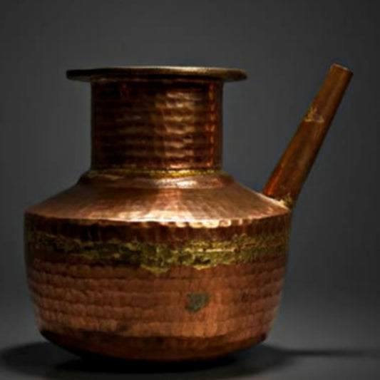 Antique Copper Kamandal | Traditional Water Pot for Decor & Collection
