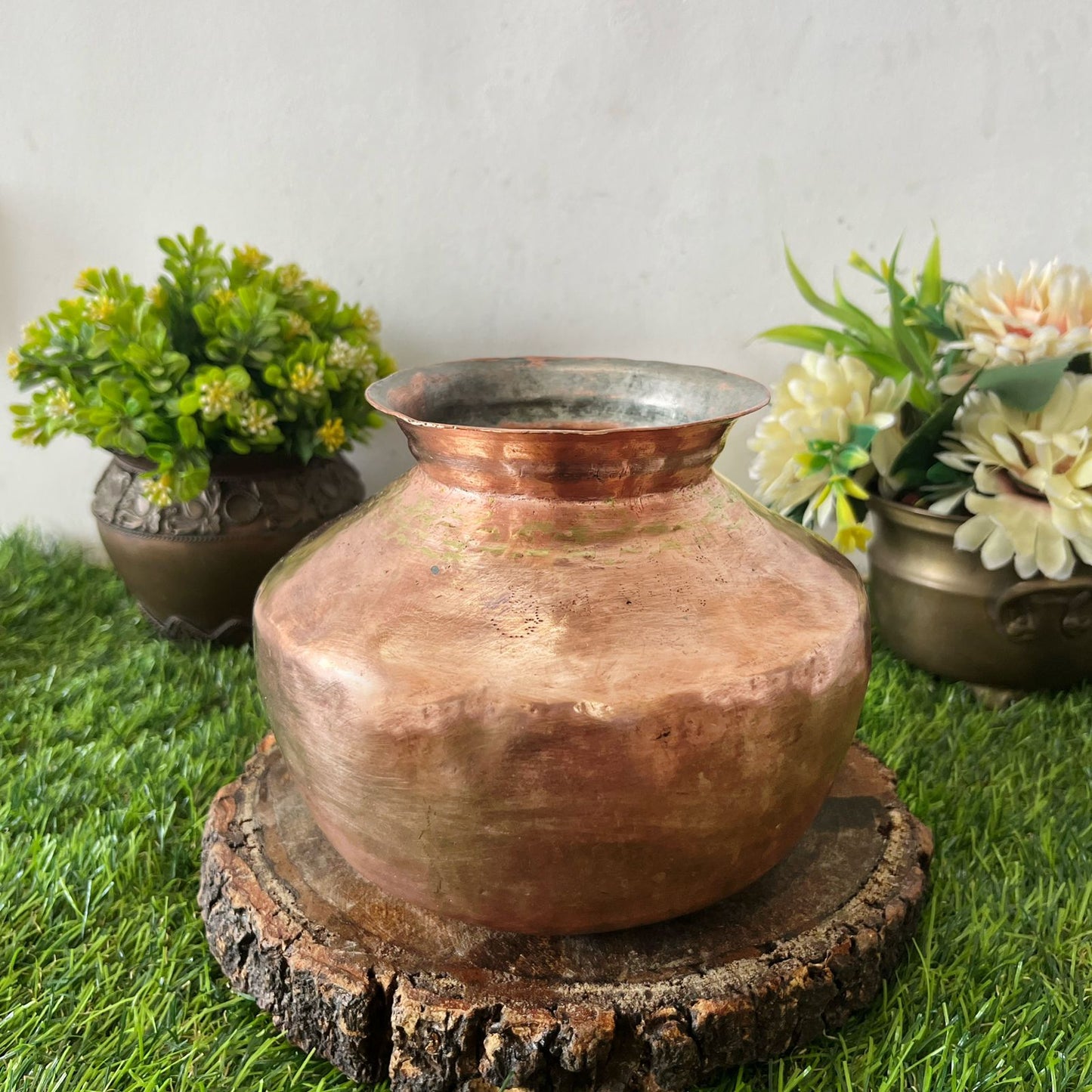 Antique Copper Kalash or Cooking Pot - Bombay Antiques
