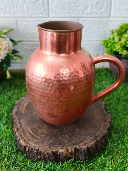 Antique Copper Vase - Decor Pot - Bombay Antiques