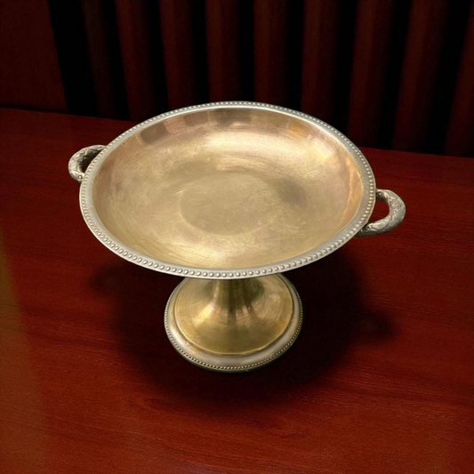 Vintage Brass Cake Stand | Decor or Sweet Stand | Pital Item