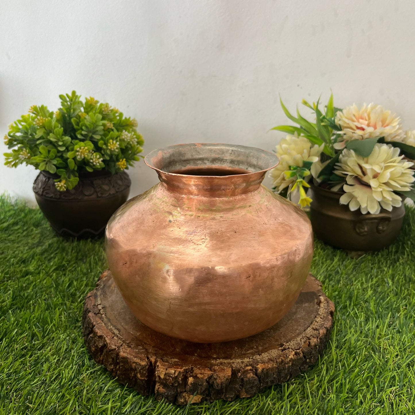 Antique Copper Kalash or Cooking Pot - Bombay Antiques