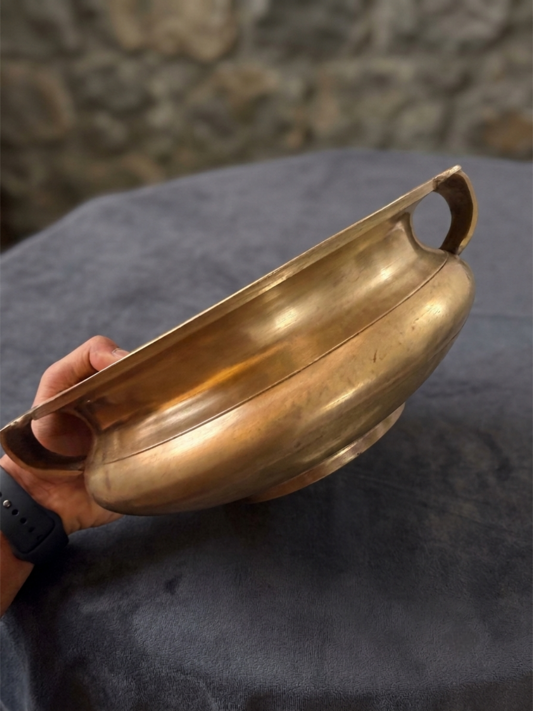 Antique Peetal Urli | Brass Decorative Bowl | Made in 1985