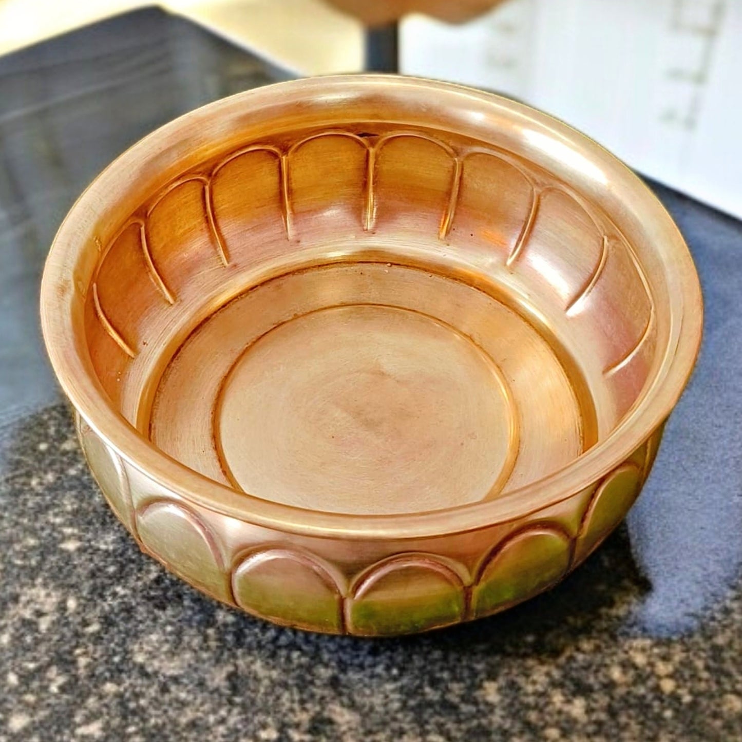 Antique Brass Urli | Classic Décor Bowl | Traditional Item for Living Room | Open Space