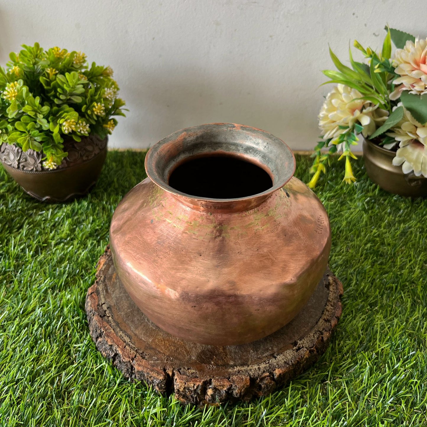 Antique Copper Kalash or Cooking Pot - Bombay Antiques