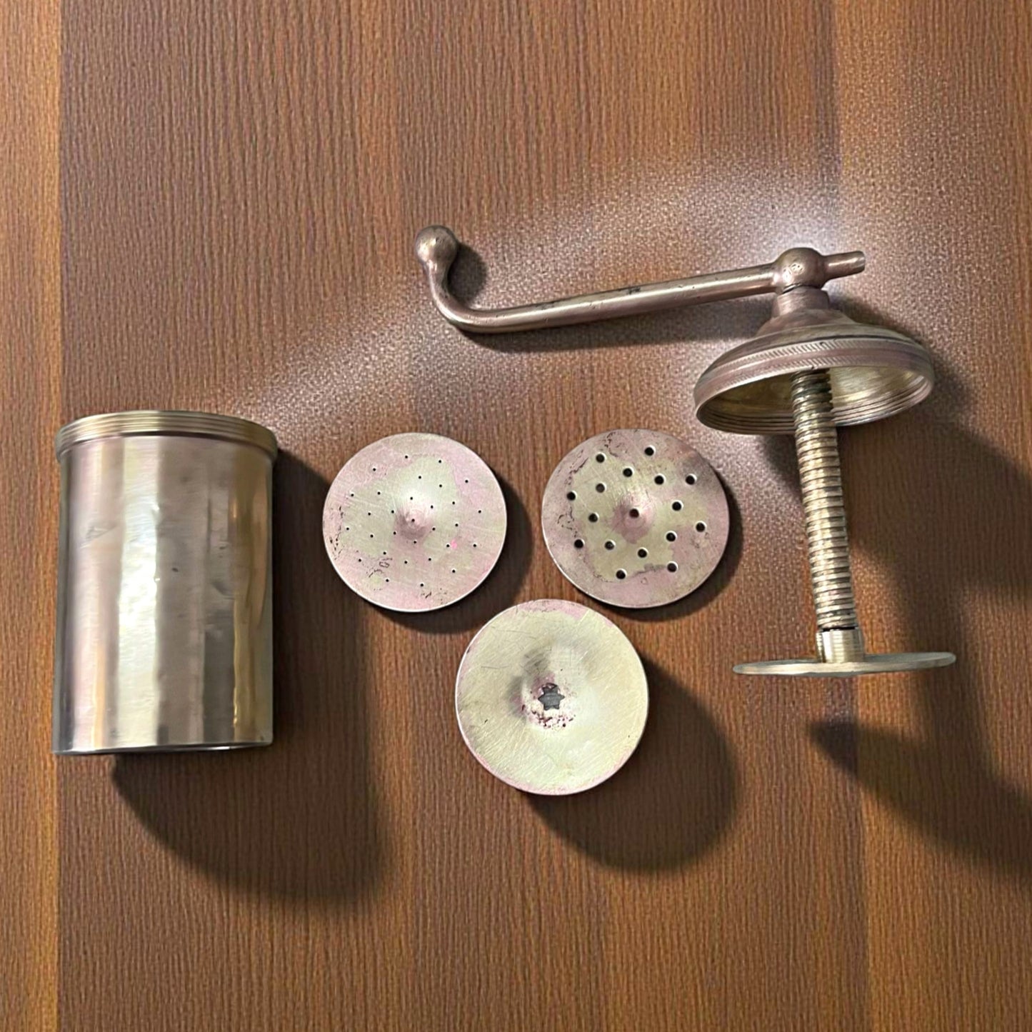 Antique Brass Chakli Maker | Traditional Sev Sancha Kitchen Tool
