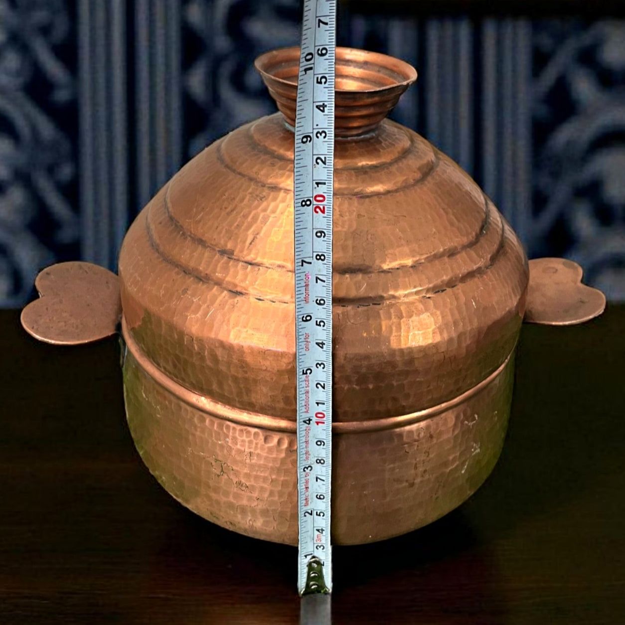 Antique Copper Modak Patra | Traditional Cooking Vessel