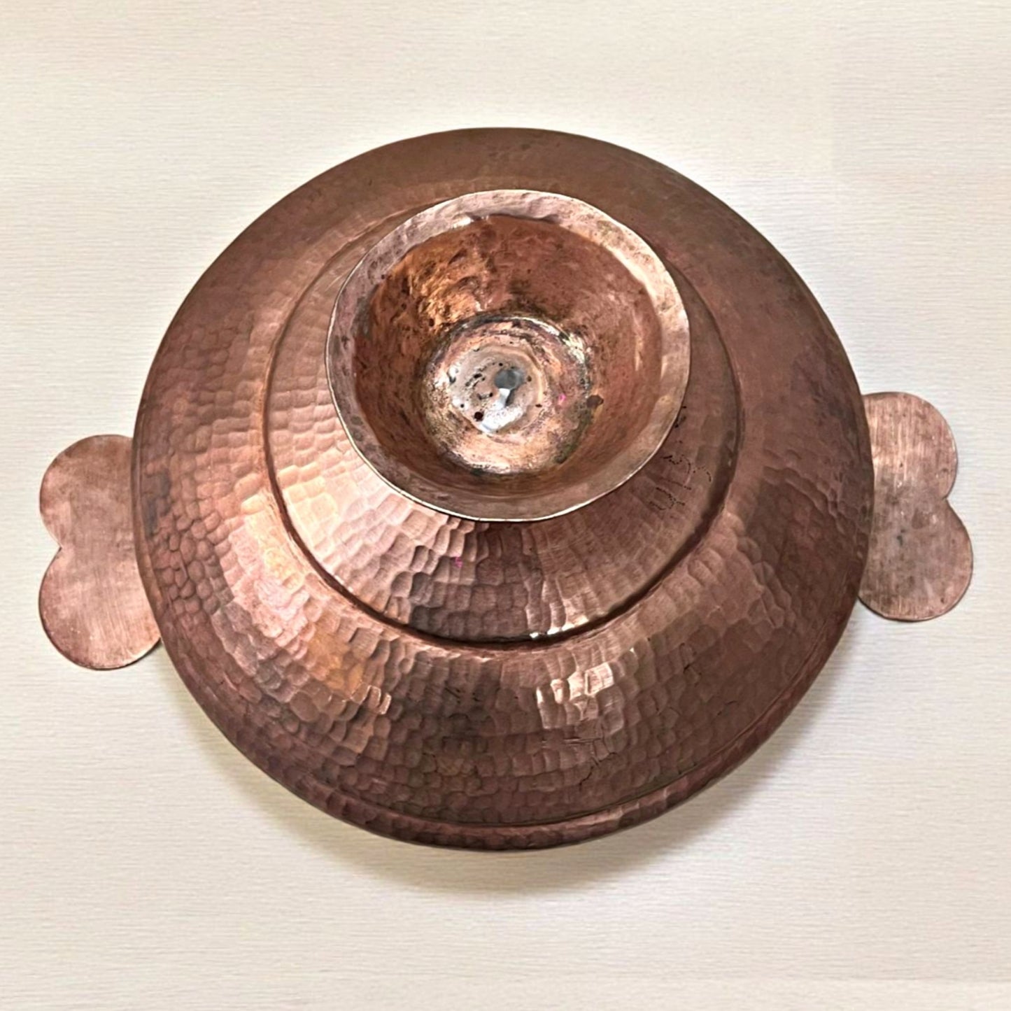 Antique Copper Modak Patra | Traditional Kitchenware & Decor