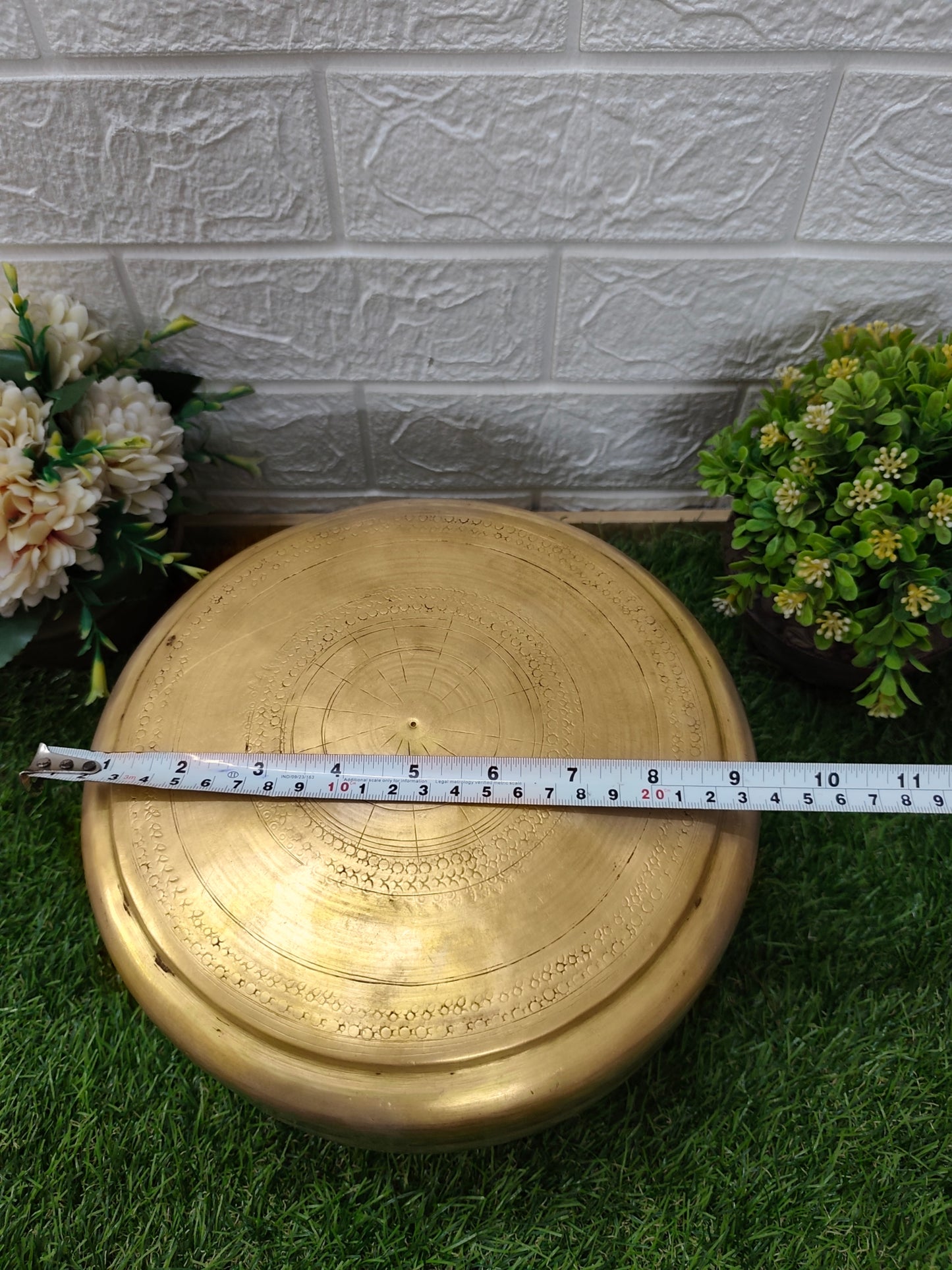 Antique Brass Roti Dabba - Storage Dabba - Bombay Antiques