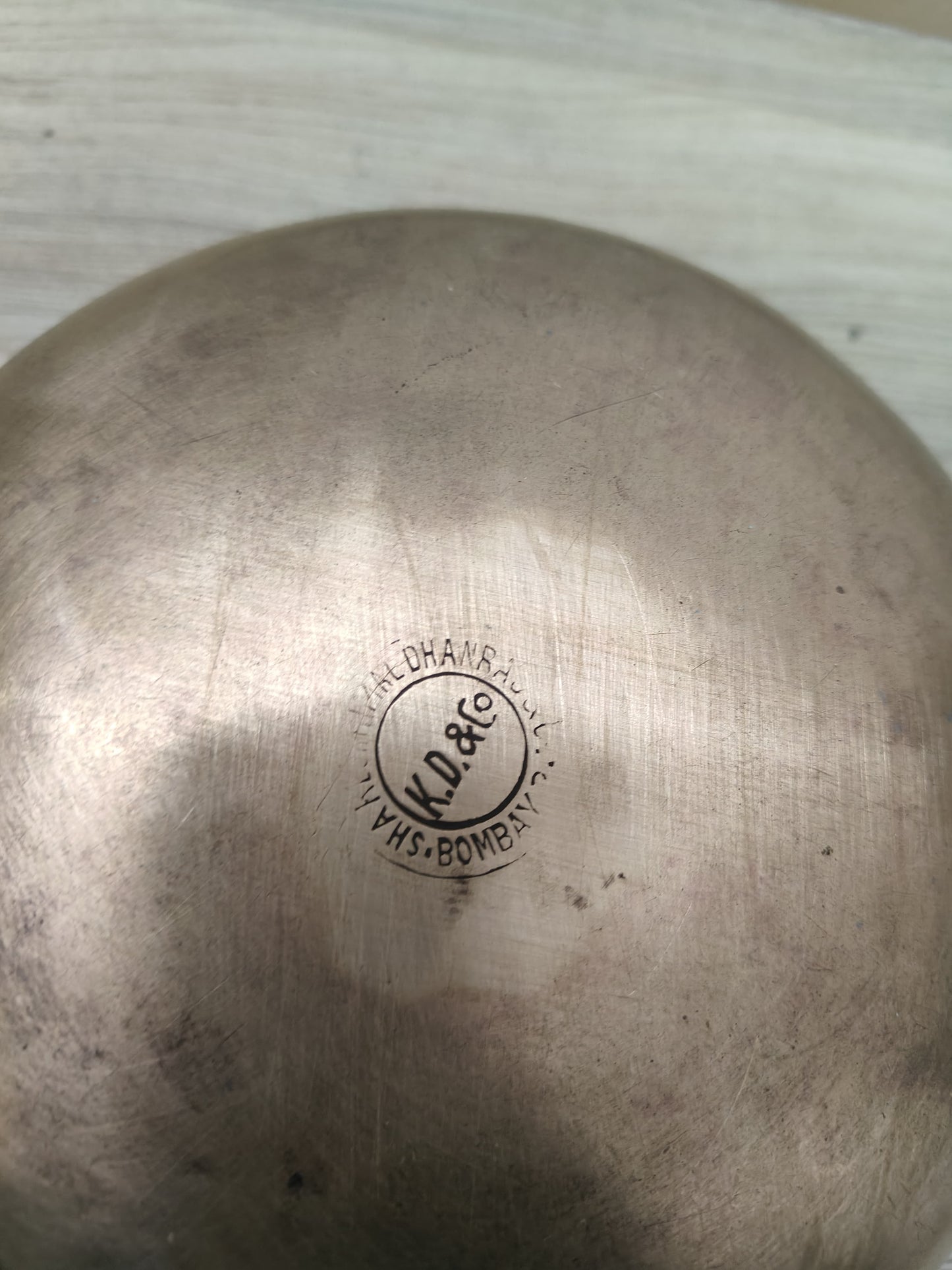 1975 Antique Brass Ghamela Set | Traditional Mixing Bowl Set