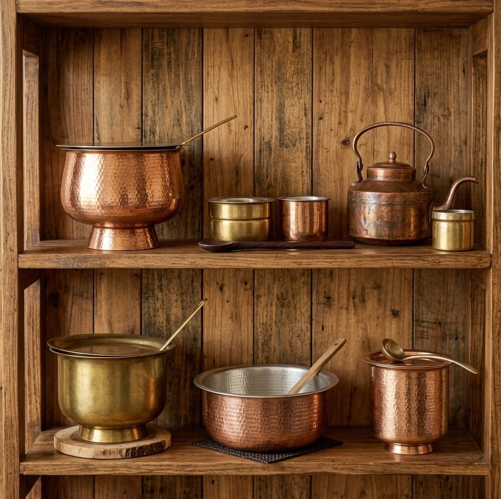 Cook Foot Items Brass Cooking Utensils | Antique Utensil | Bombay Antiques