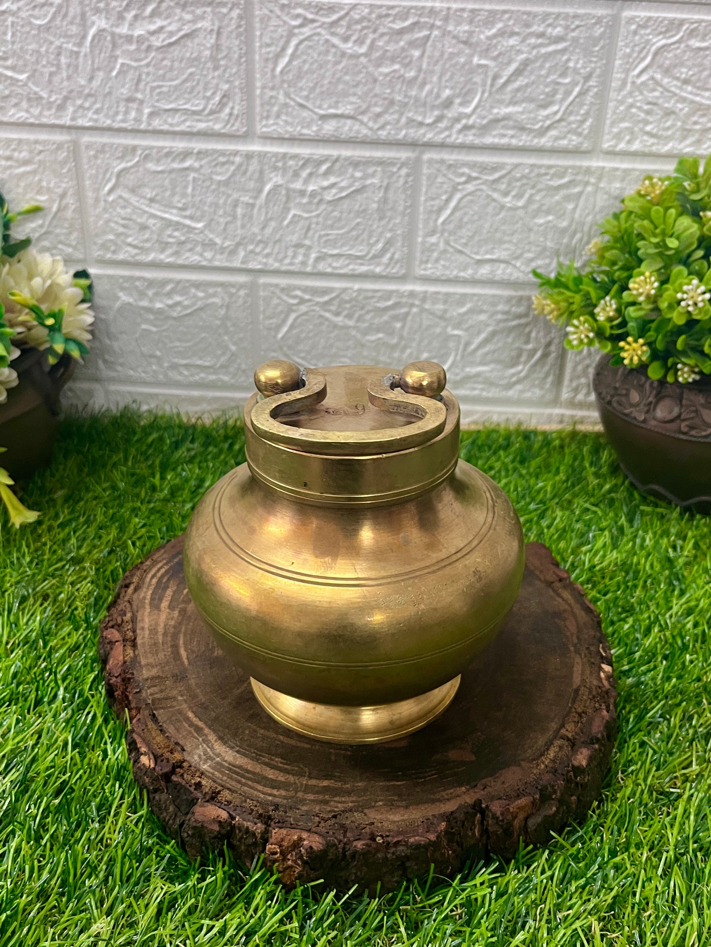 Brass Gangajal Kalash - Antique Gangajal Lota