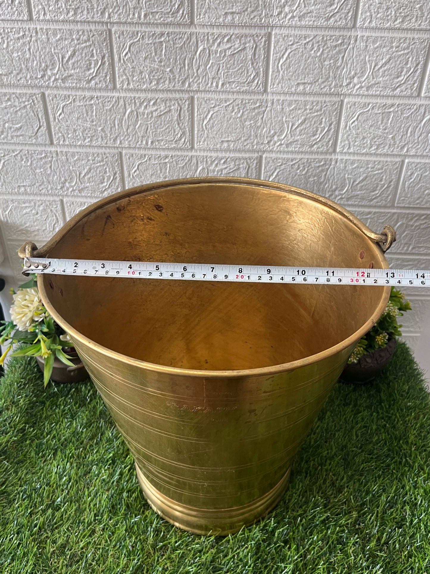 Brass Bucket - Antique Big Size Water Bucket