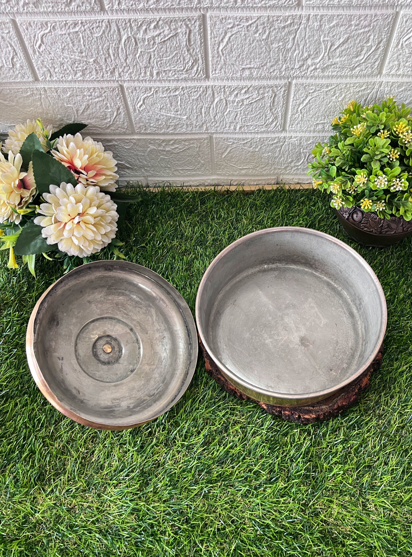 Brass Roti Dabba - Antique Chapati Box