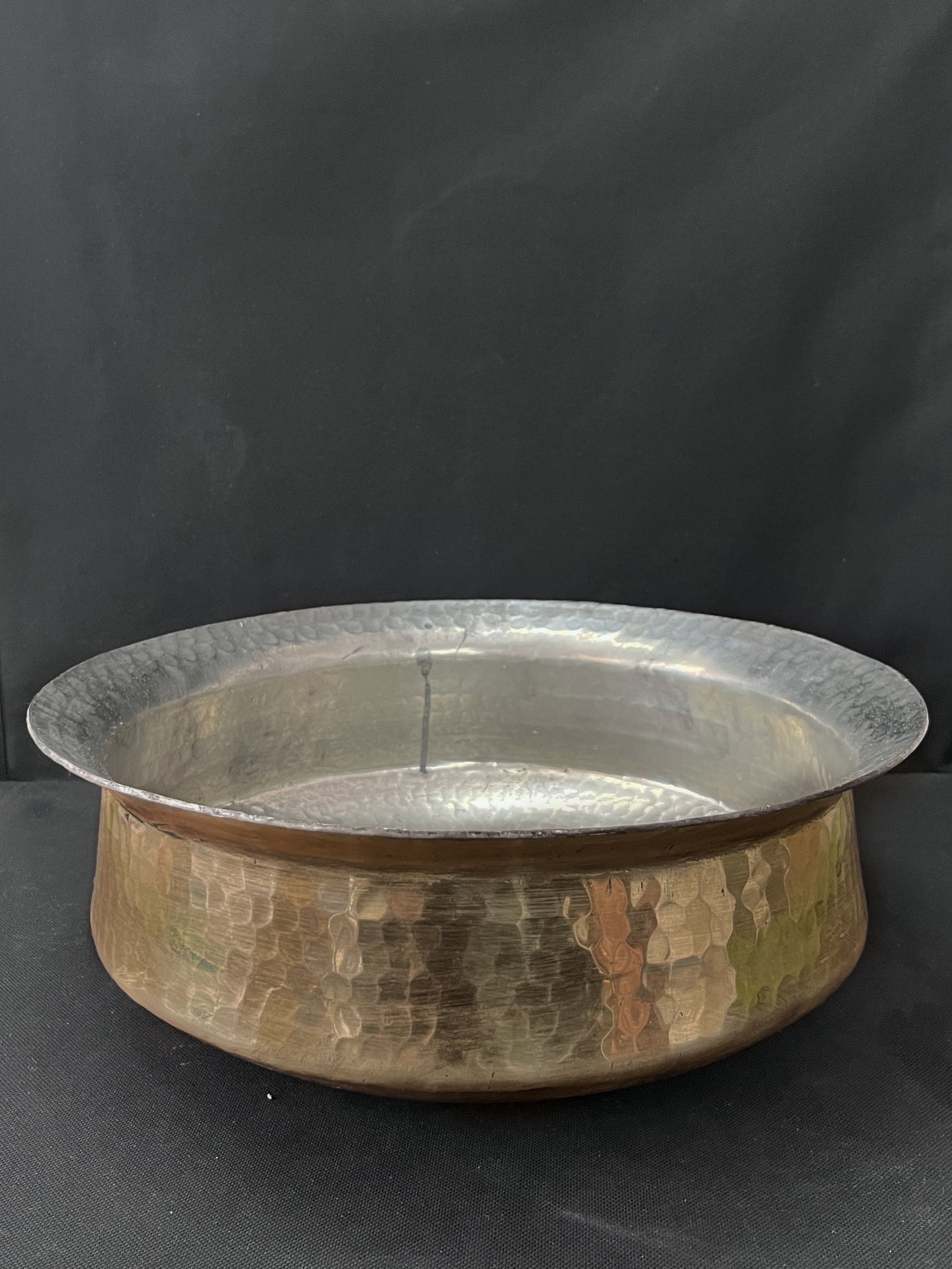 Brass Vintage Big Biryani Deg - Bombay Antiques Approved