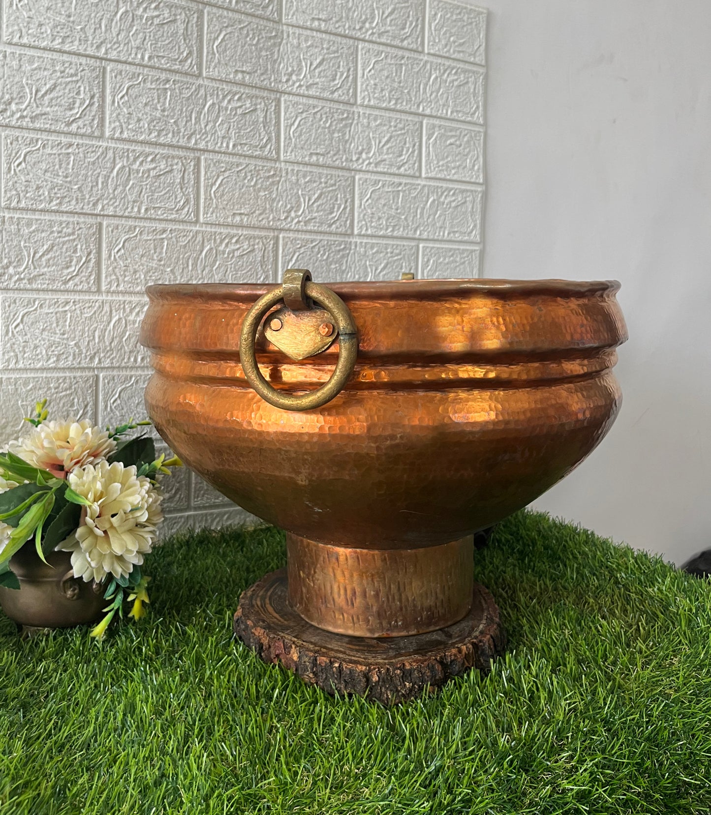 Copper Ghangalam by Bombay Antiques in very big size