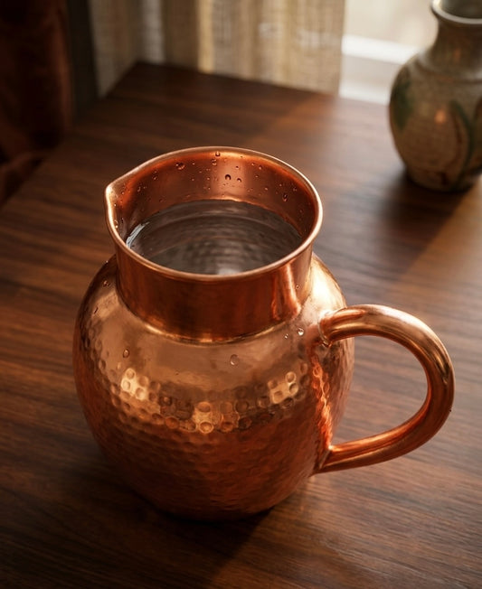 Antique Copper Vase - Decor Pot