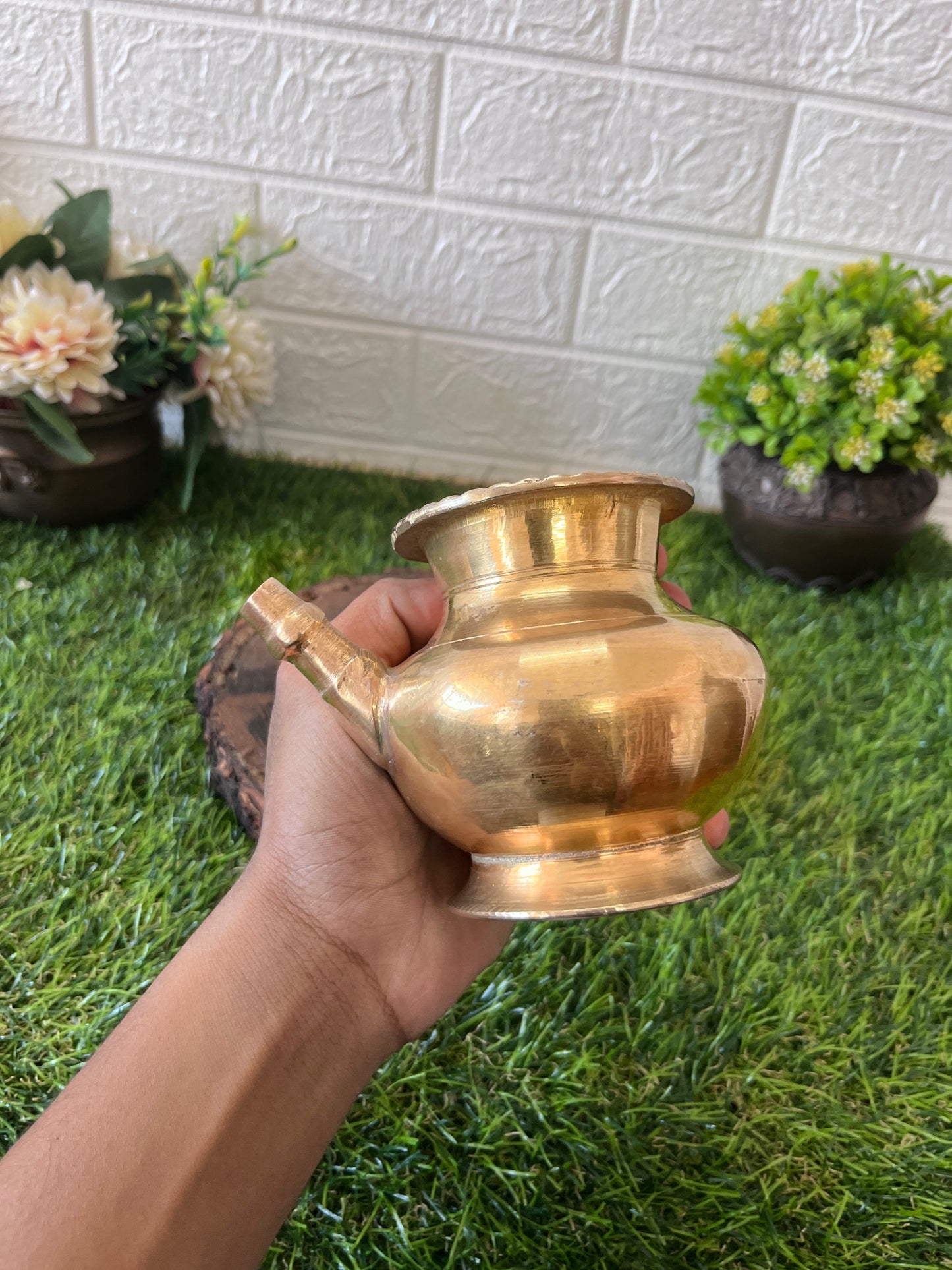 Brass Kalash - Small Kamandalam