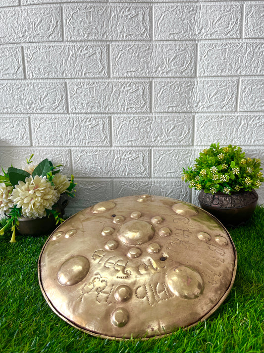 Brass Shield For Decor - Antique Decor Items