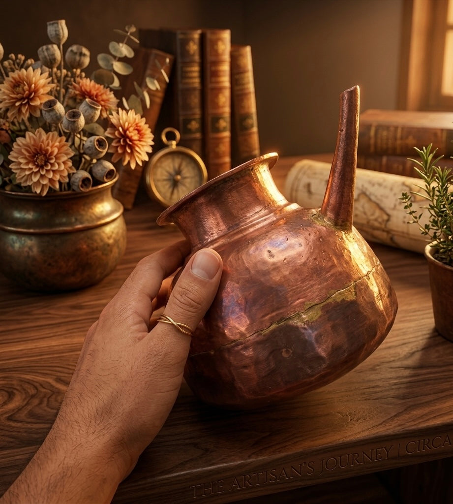 Copper Kamandalam - Antique Kalash