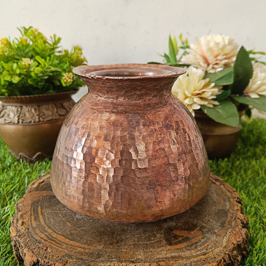 Antique Copper Kalash And Pela - Bombay Antiques