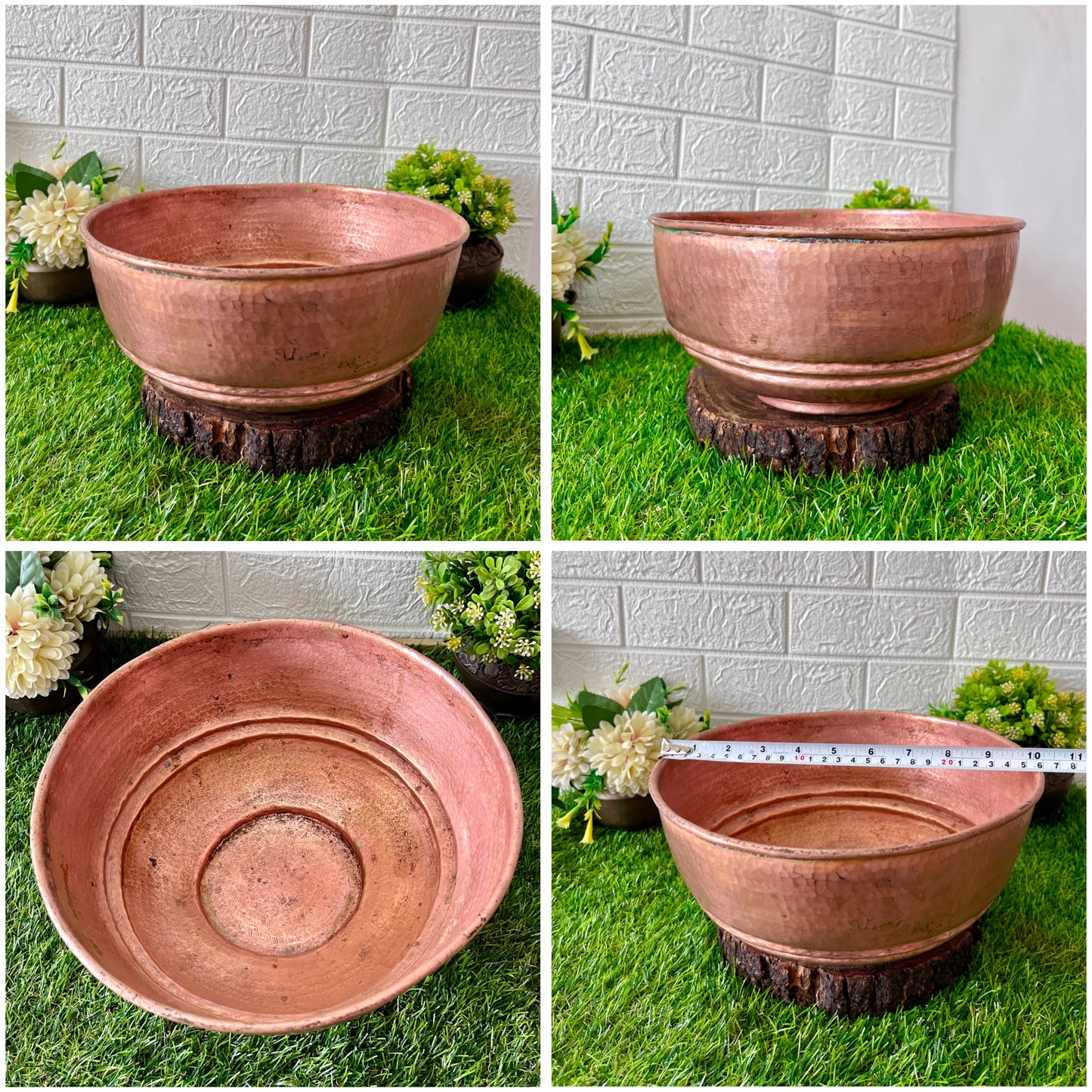 Copper Bowl - Antique Copper Cooking Bowl