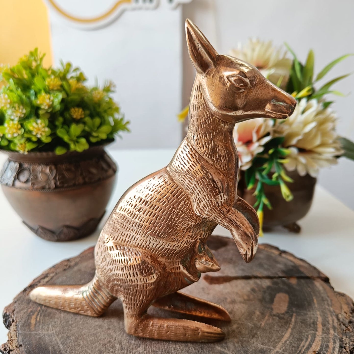 Brass Kangaroo - Antique Animal