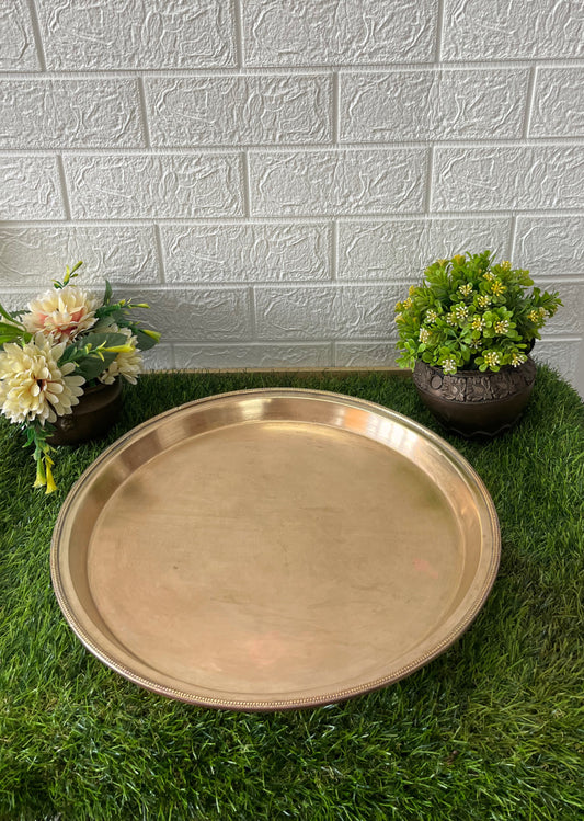 Brass Plate by Bombay Antiques in big size