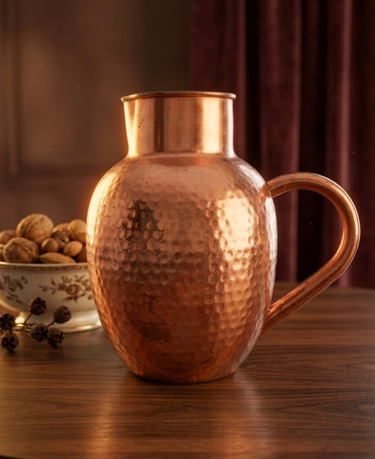 Antique Copper Vase - Decor Pot