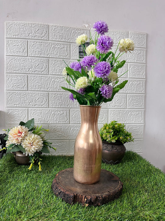 Brass Flower Vase - Antique Phooldaan