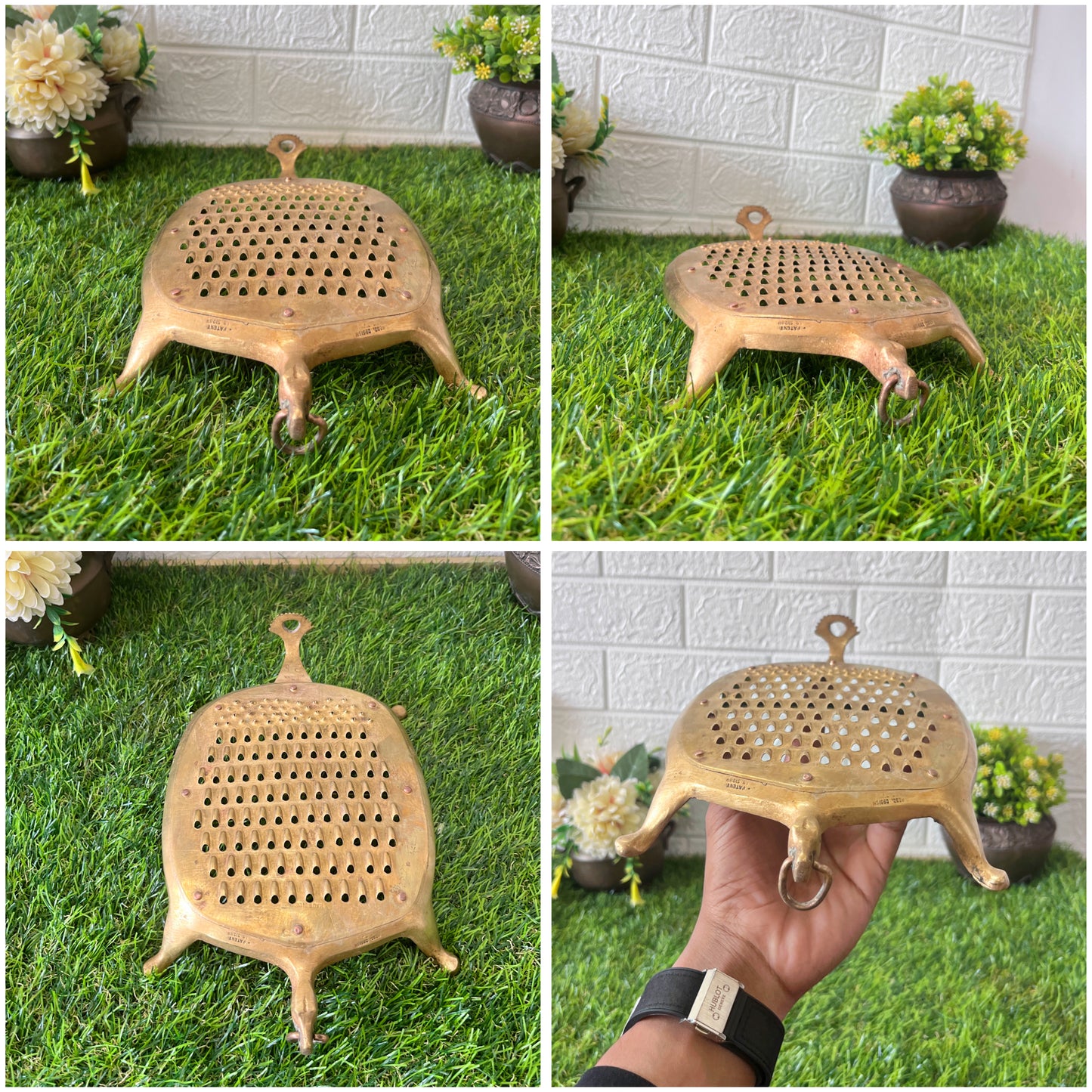 Brass Grater - Antique Brass Grater