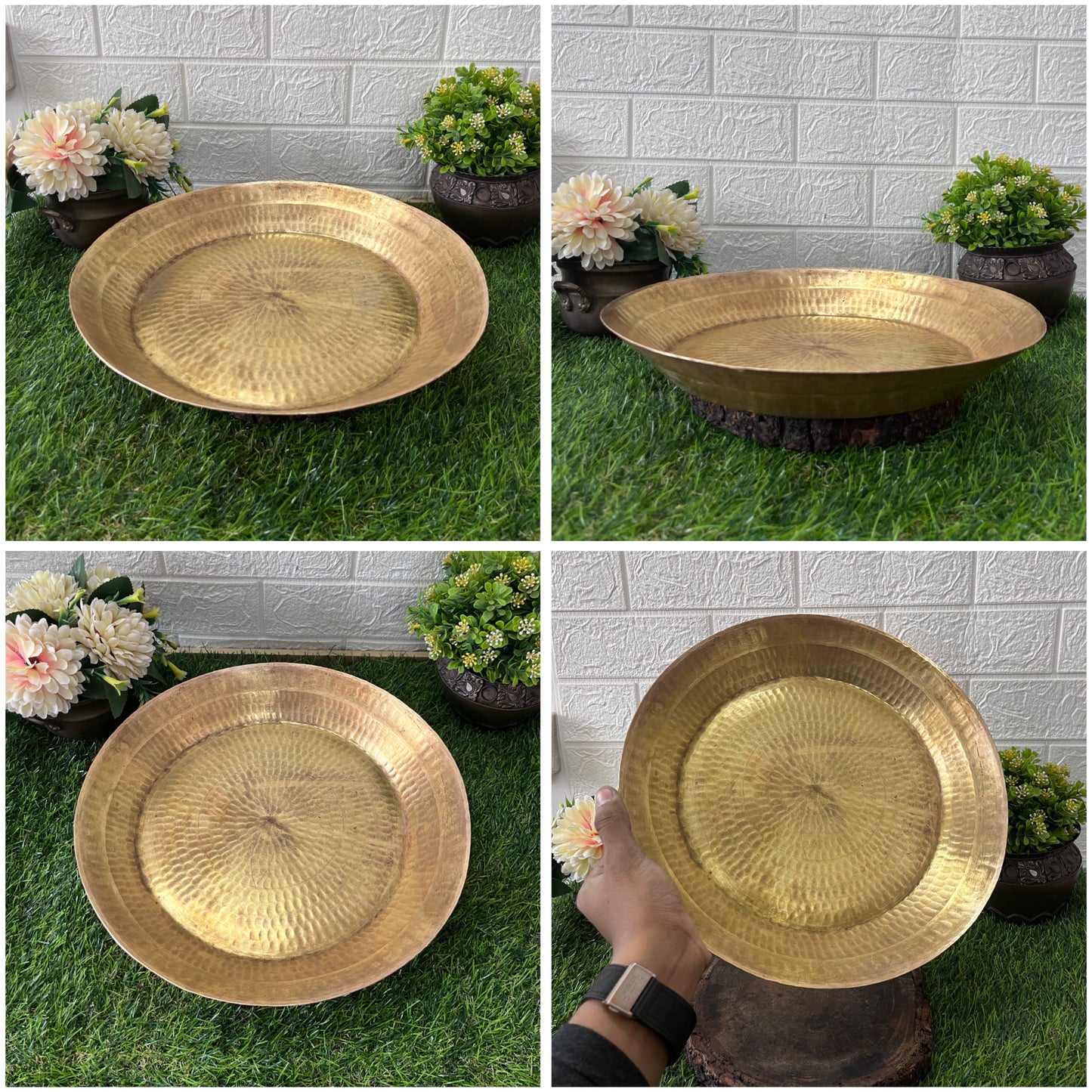 Brass Small Size Parat - Antique Cookware